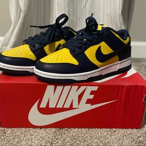 Nike Dunk Low Retro Michigans